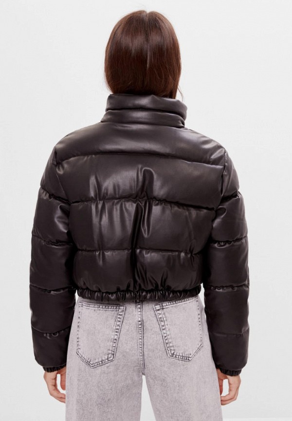 Bershka Куртка кожаная - фото 3
