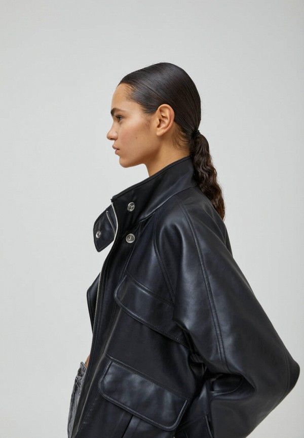 Pull&Bear Куртка кожаная - фото 5