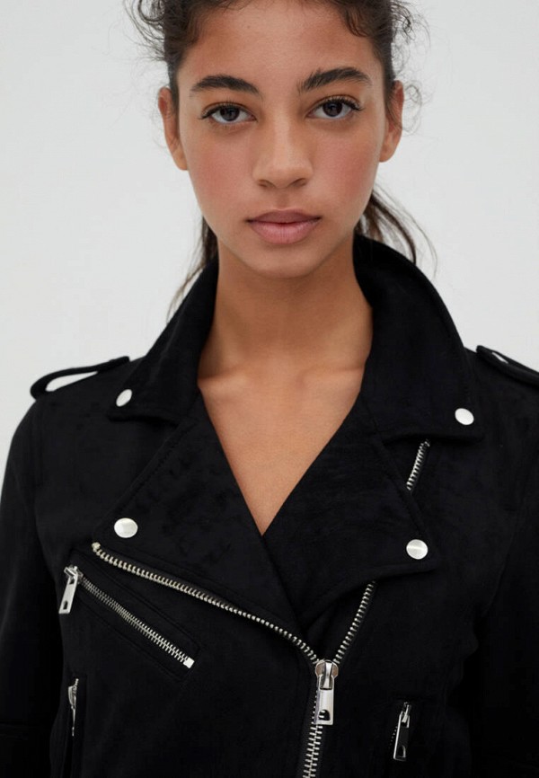 Pull&Bear Куртка кожаная - Join life - фото 5