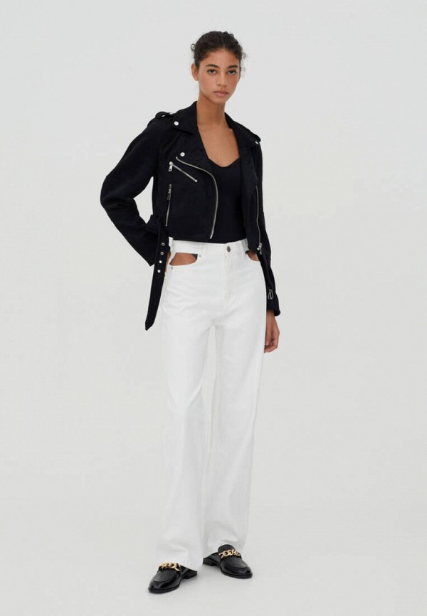 Pull&Bear Куртка кожаная - Join life - фото 2