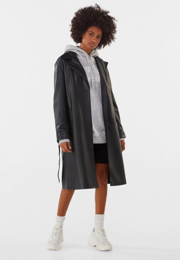 Bershka Куртка кожаная - фото 1