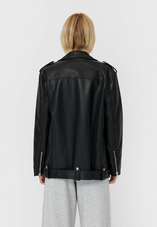 Stradivarius Куртка кожаная - фото 3