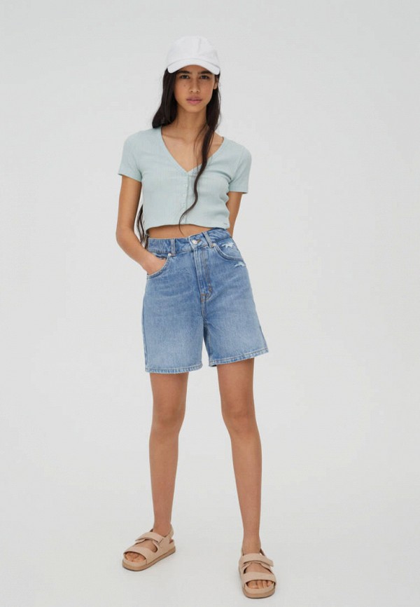 Pull&Bear Шорты джинсовые - Join Life - фото 2
