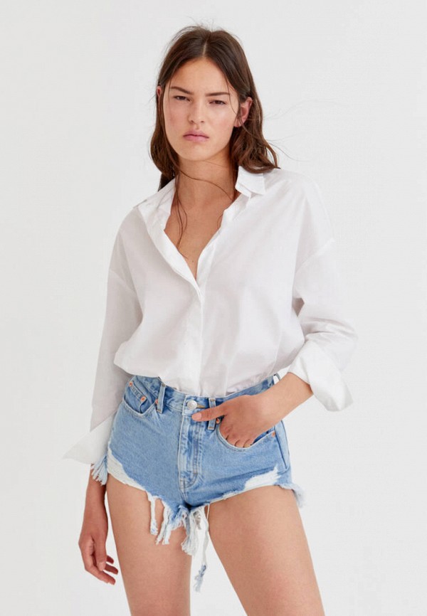 Pull&Bear Шорты джинсовые - фото 4