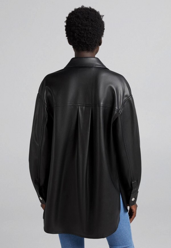 Bershka Куртка кожаная - фото 3