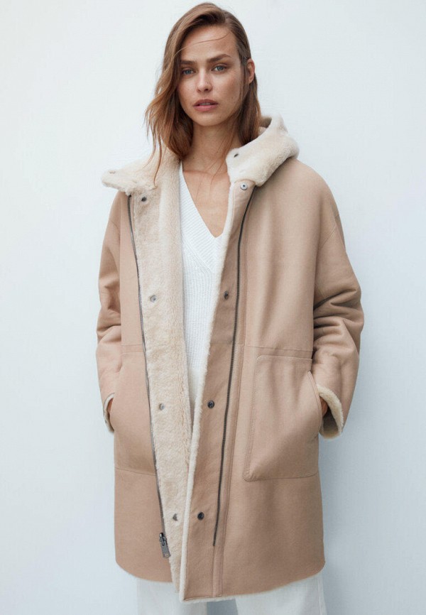 Massimo Dutti Дубленка - фото 3