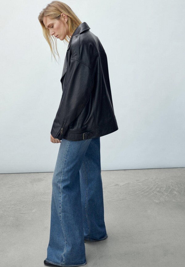 Massimo Dutti Куртка кожаная - фото 2