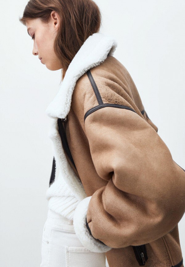 Massimo Dutti Дубленка - фото 4