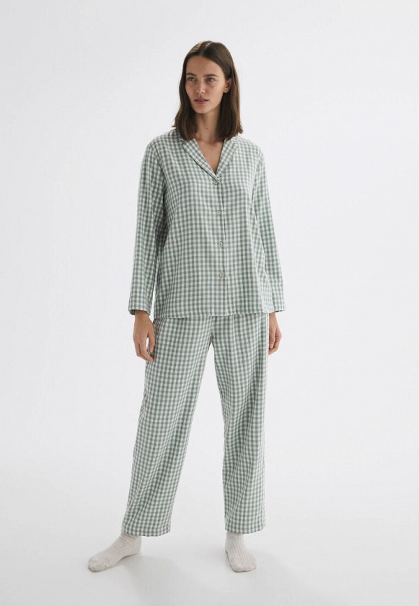 Пижама Oysho, цвет: зеленый, IX001XW019PO — купить в интернет-магазине  Lamoda