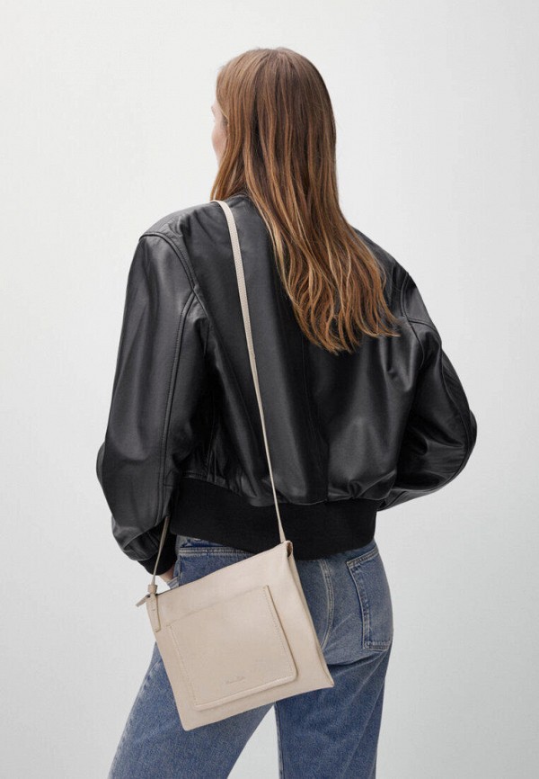 Massimo Dutti Куртка кожаная - фото 3