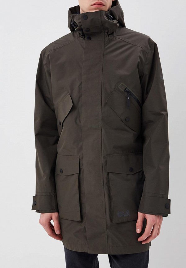 Куртка Jack Wolfskin HAYWARD PARKA MEN, цвет: хаки, JA021EMAOOS4 — купить в  интернет-магазине Lamoda