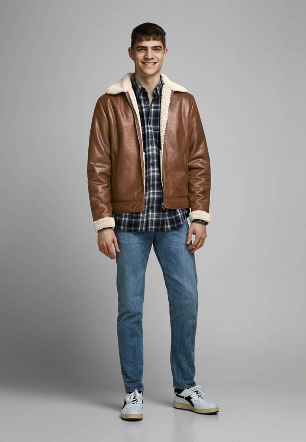 Jack & Jones Куртка кожаная - фото 2