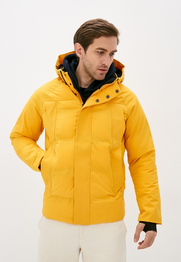 Куртка утепленная Jack & Jones, цвет: желтый, JA391EMKZVE1 — купить в  интернет-магазине Lamoda
