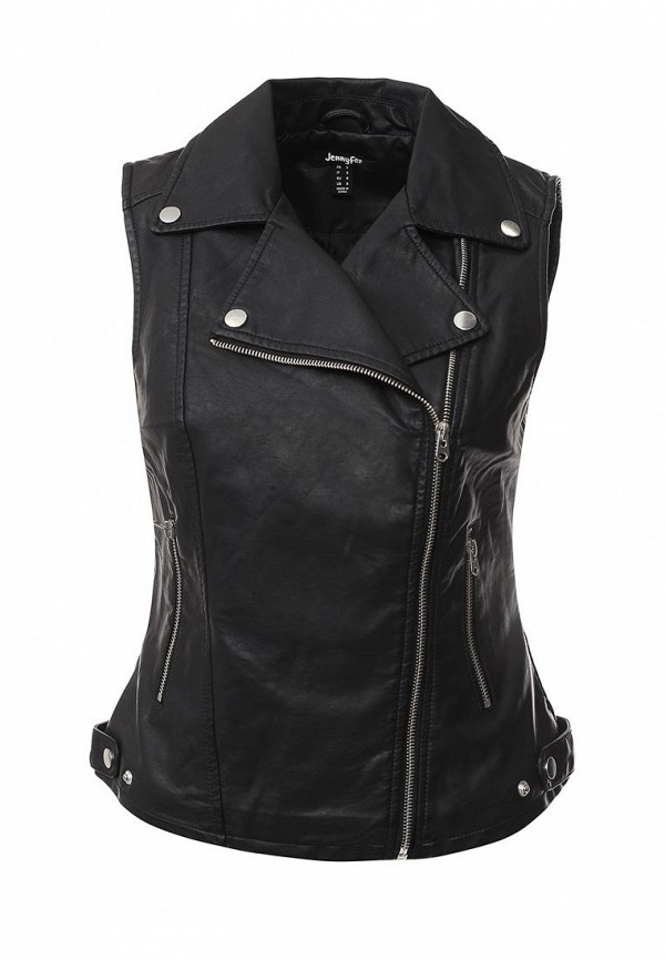 Jennyfer Жилет кожаный - фото 1