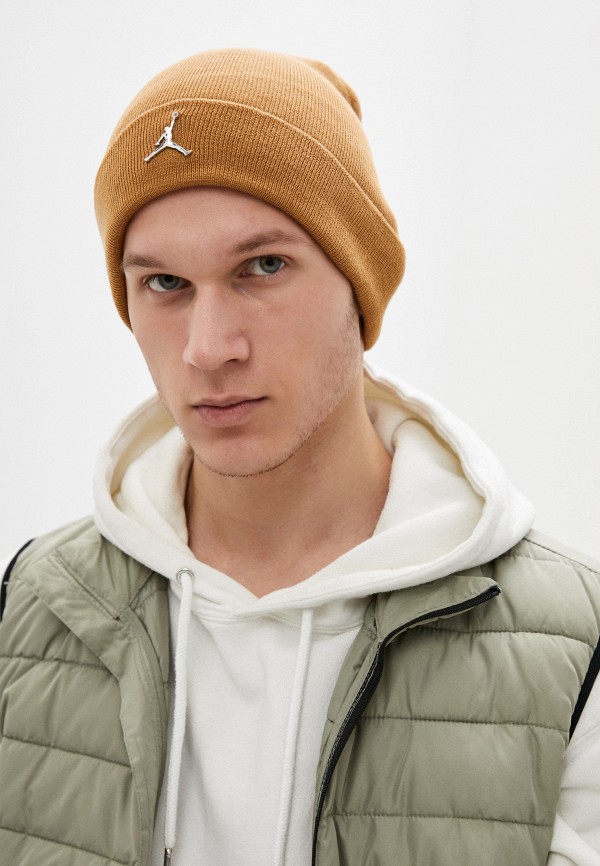 jordan cuffed beanie metal jm