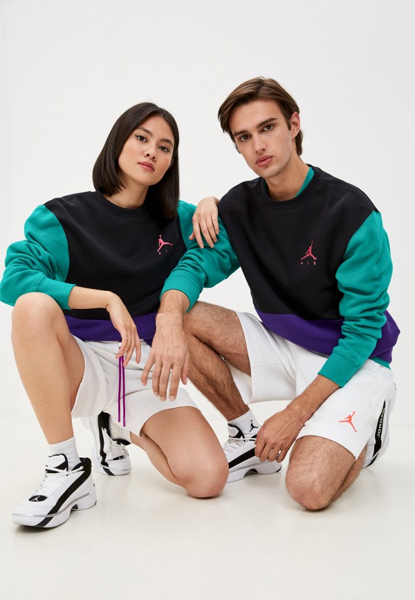 Jordan Свитшот - M J JUMPMAN AIR FLEECE CREW - фото 2