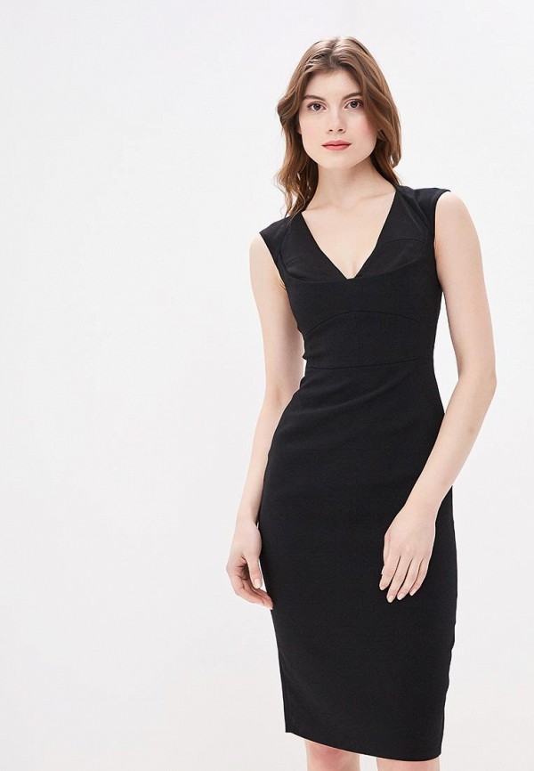 Платье Karen Millen, цвет: черный, KA024EWCELB8 — купить в  интернет-магазине Lamoda
