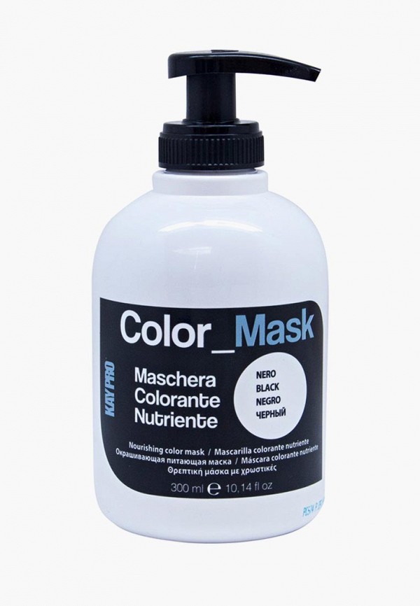 Маска для волос KayPro ПИТАЮЩАЯ, ОКРАШИВАЮЩАЯ, COLOR MASK BLACK, 300 мл ...
