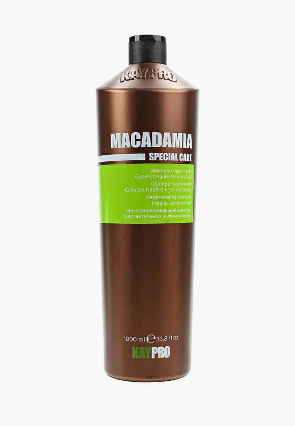 KayPro Шампунь - увлажняющий с маслом макадами, 1000 мл - фото 1