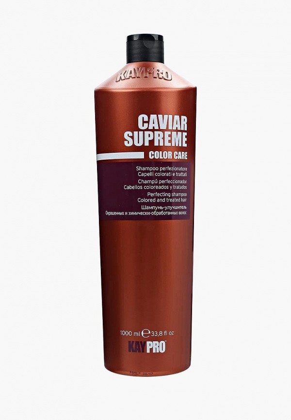 KayPro Шампунь - с икрой для улучшения окрашенных и химически обработанных волос, 1000 мл - фото 1
