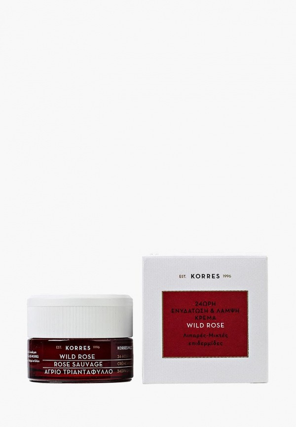 Korres Крем для лица - с дикой розой для жирной и комбинированной кожи, 40 мл - фото 1