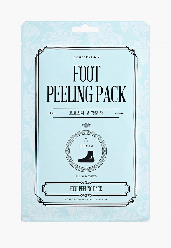 Kocostar Маска для ног - "Гладкие пяточки" (носочки), 40 мл/ FOOT PEELING PACK - фото 1