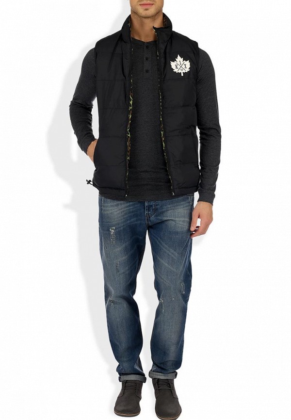 K1X Жилет утепленный - leaf reversible vest - фото 4