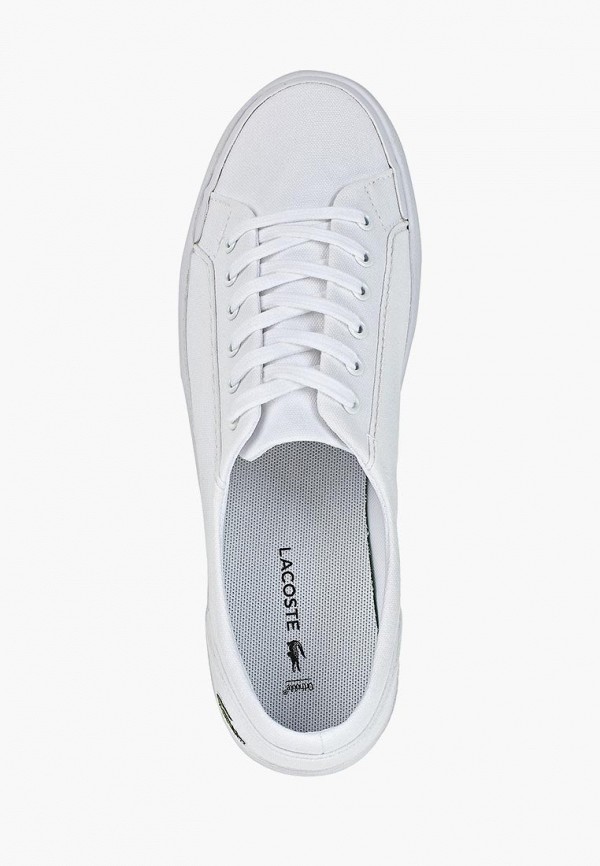 Кеды Лакост Женские Белые Кожаные Купить