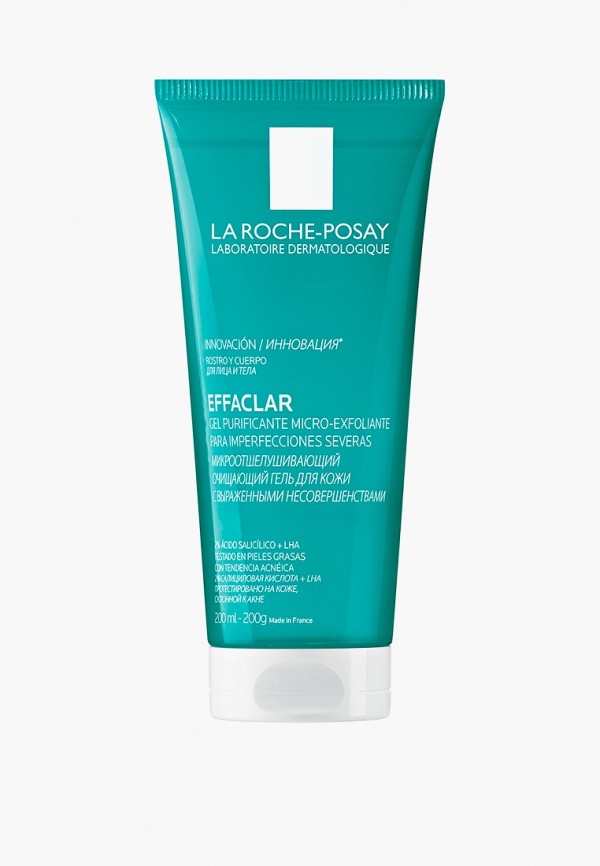 La Roche-Posay Гель для умывания - микроотшелушивающий, для кожи с выраженными несовершенствами - фото 1