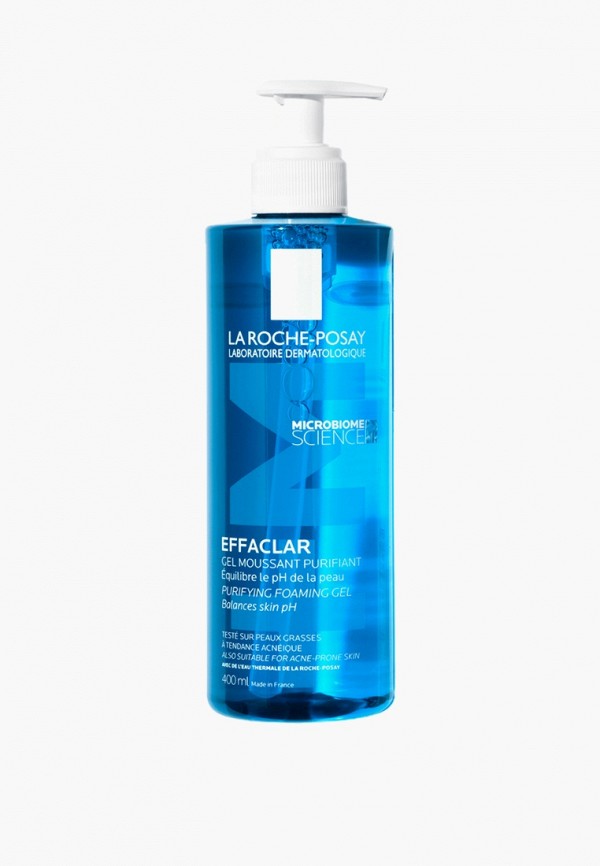La Roche-Posay Гель для умывания EFFACLAR очищающий пенящийся для жирной кожи, склонной к акне, 400 мл