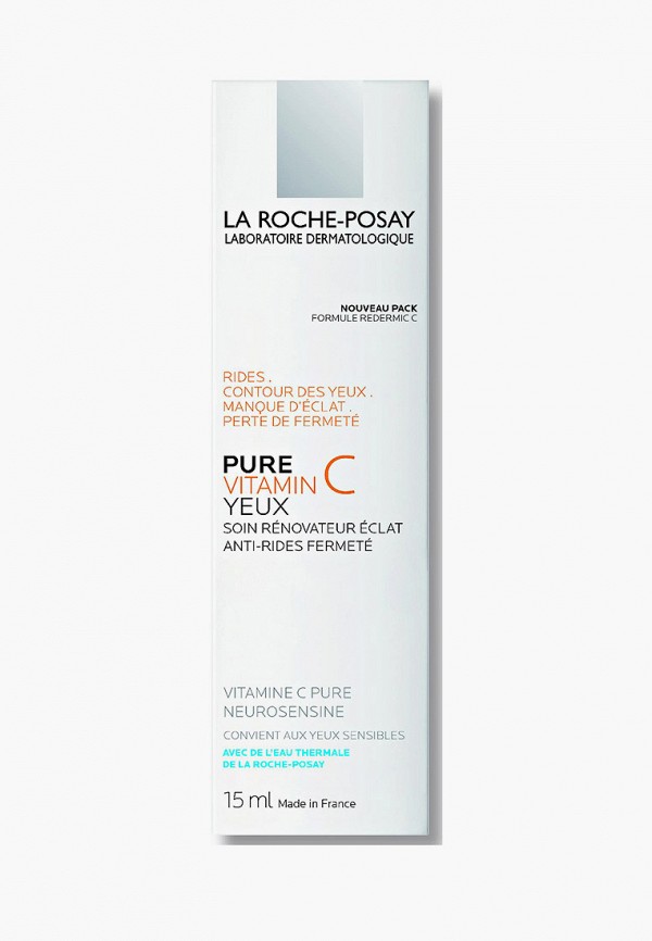 Крем для кожи вокруг глаз La Roche-Posay PURE VITAMIN C EYES крем-филлер  для заполнения морщин, 15 мл, цвет: белый, LA082LWTXR35 — купить в  интернет-магазине Lamoda