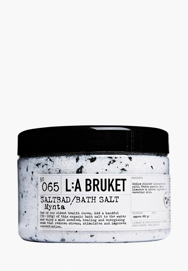 La Bruket Соль для ванны - 065 MYNTA/MINT Saltbad /Sea Salt bath 450 g - фото 1
