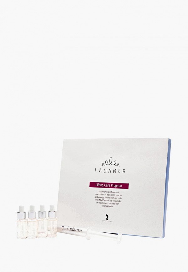 Ladamer Ампулы для лица 4 шт. - антивозрастная, профессиональная 4-х-недельная - фото 1