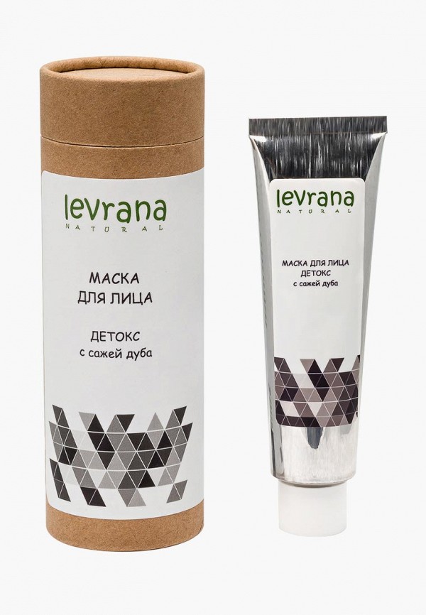 Levrana Маска для лица - с сажей дуба, детокс, 50 мл - фото 1