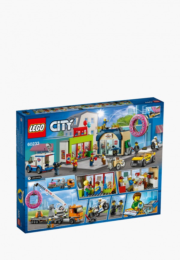 LEGO Конструктор - City 60233 Открытие магазина по продаже пончиков - фото 2