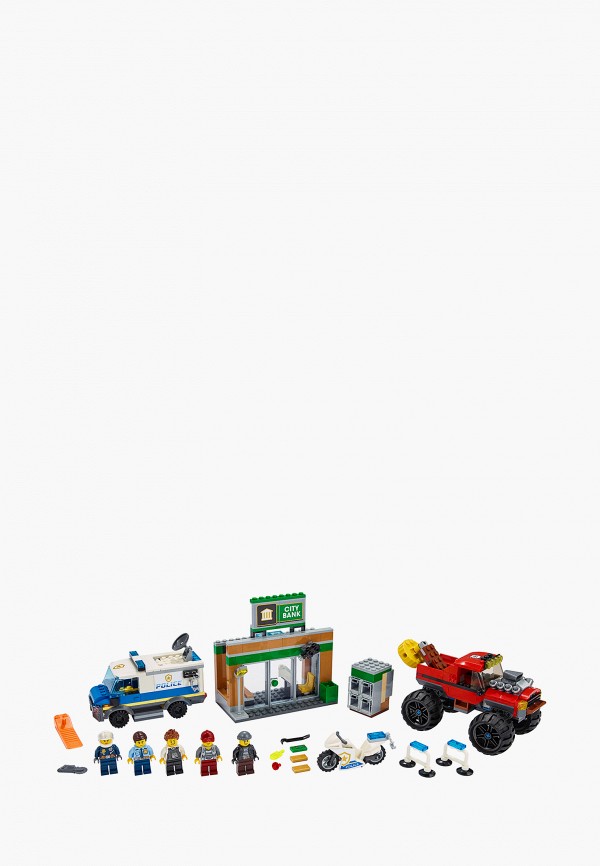 LEGO Конструктор - City 60245 Ограбление полицейского монстр-трака - фото 3