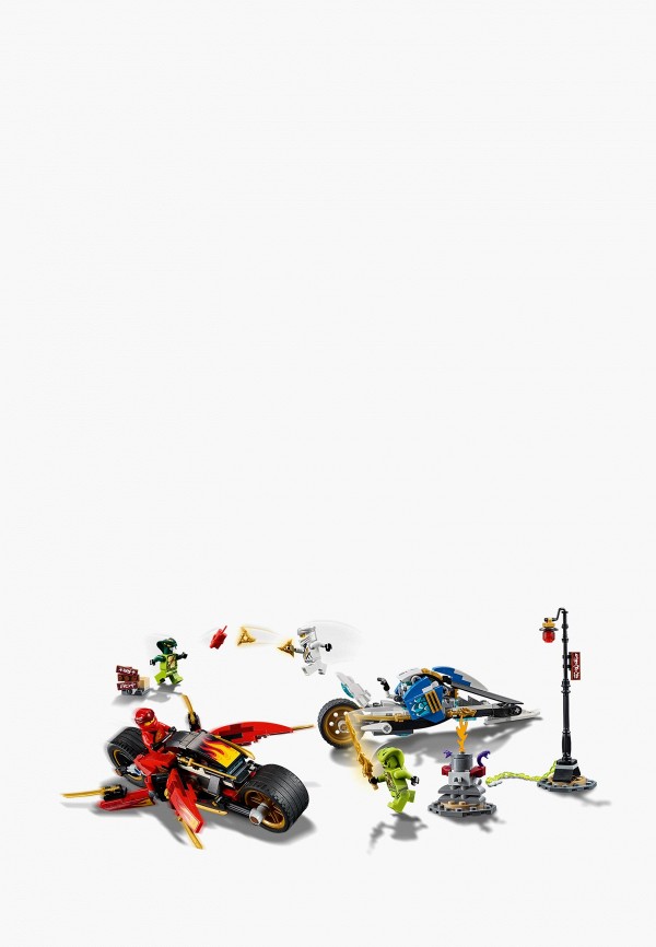 LEGO Конструктор - NINJAGO 70667 Мотоцикл-клинок Кая и снегоход Зейна - фото 5