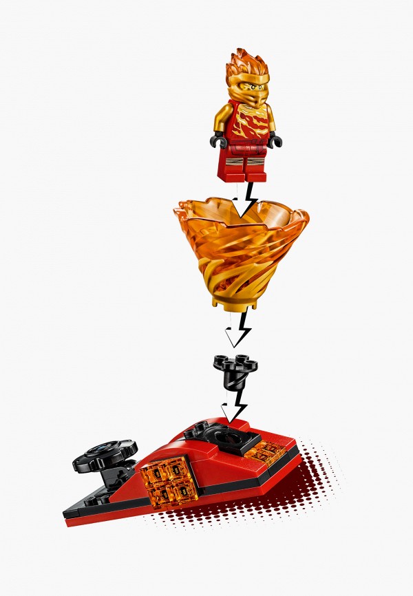 LEGO Конструктор - NINJAGO 70684 Бой мастеров кружитцу — Кай против Самурая - фото 5