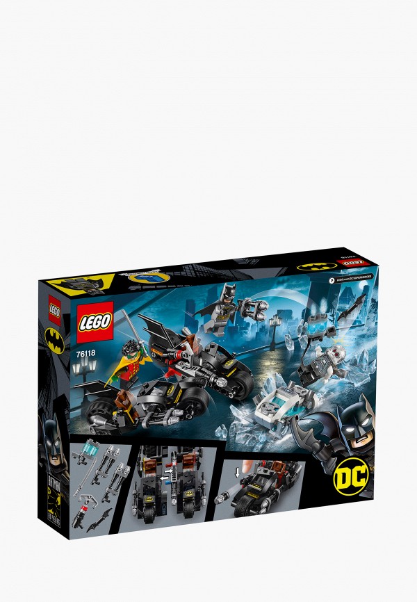 LEGO Конструктор - Super Heroes 76118 Гонка на мотоциклах с Мистером Фризом - фото 2