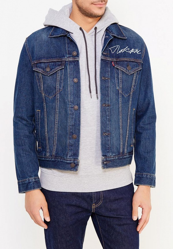 Levi's® Куртка джинсовая - Pokras Lampas TRUCKER ЭКСКЛЮЗИВНО НА LAMODA - фото 1