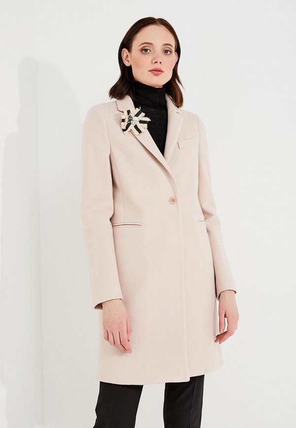 Пальто Liu Jo, цвет: розовый, LI003EWZHF21 — купить в интернет-магазине  Lamoda