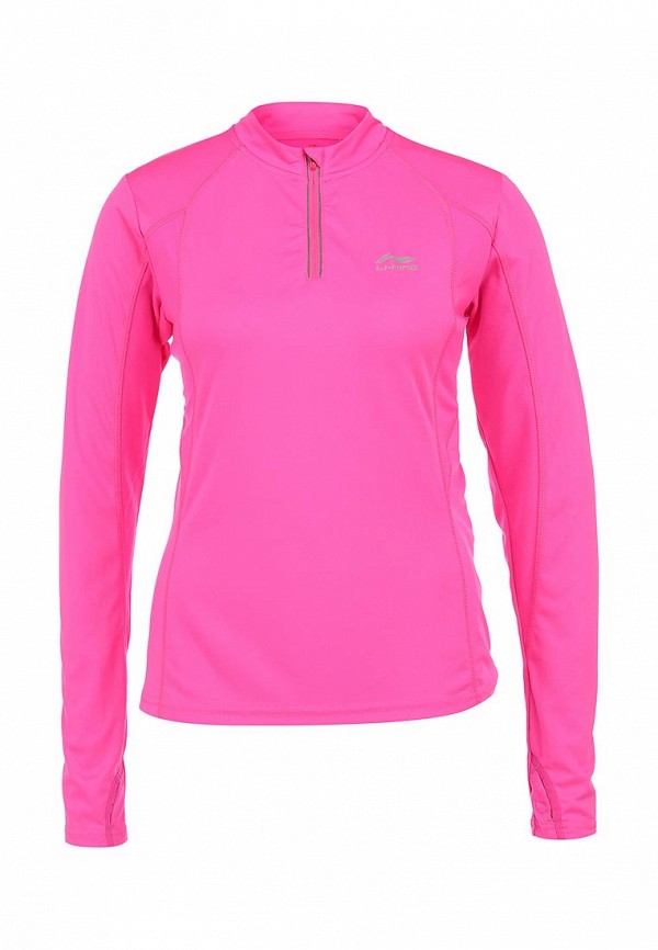 розовый лонгслив женский