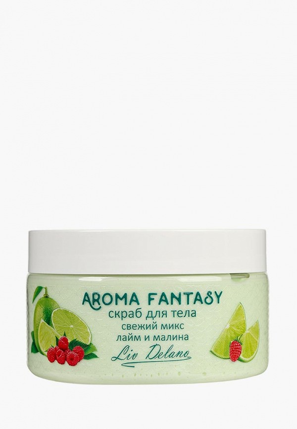 Liv Delano Скраб для тела - Свежий микс лайм и малина, 300г - фото 1