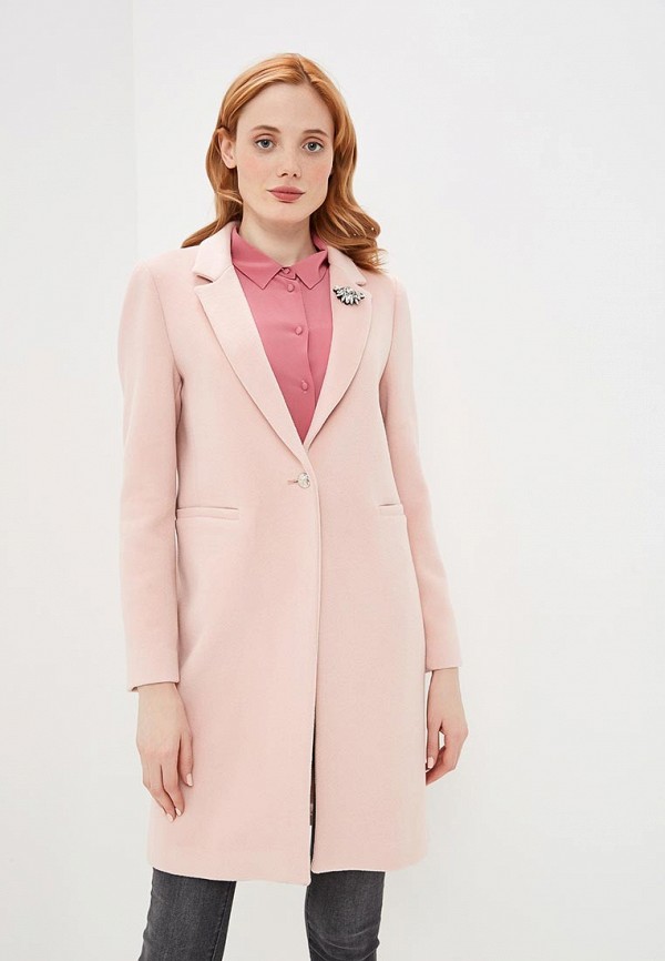 Пальто Liu Jo, цвет: розовый, LI687EWDMTO5 — купить в интернет-магазине  Lamoda
