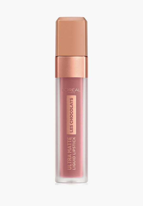 L'Oreal Paris Помада - Les Chocolats 16 ч стойкости, оттенок 842,печенье в глазури,7,6 мл - фото 1