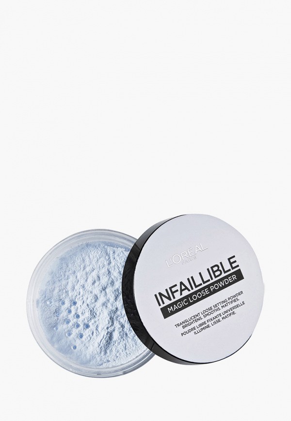 L'Oreal Paris Пудра рассыпчатая - матирующая для лица Infaillible, универсальная, разглаживает рельеф кожи, 6 г - фото 2