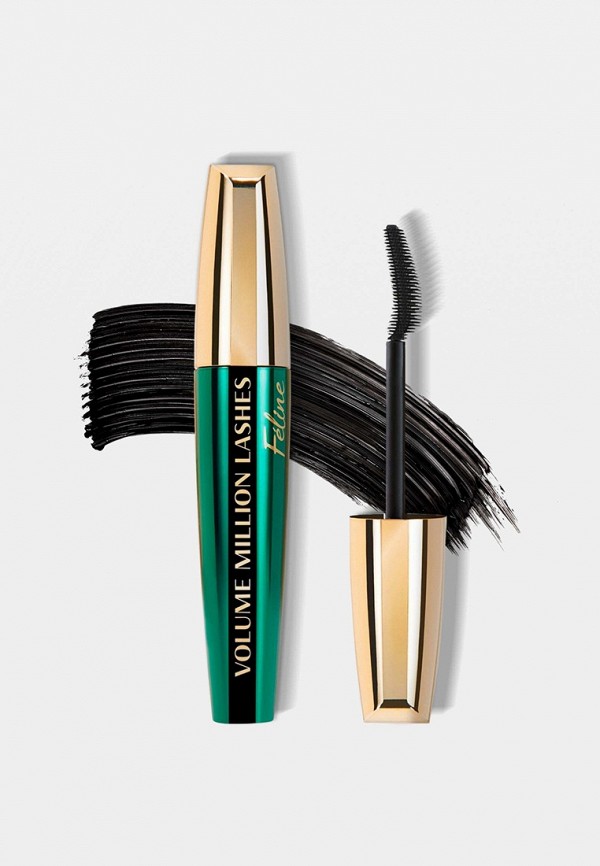 Тушь для ресниц L'Oreal Paris подкручивающая и разделяющая, с эффектом ...