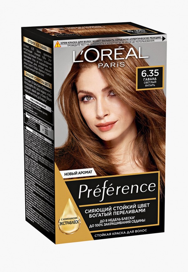 Краска для волос L'Oreal Paris для сияющего цвета с переливами, цвет ...