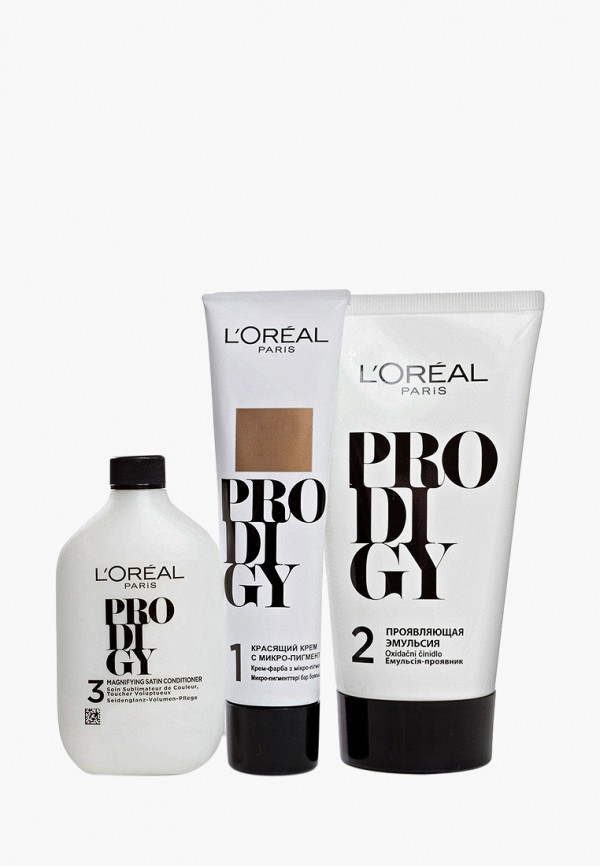 L'Oreal Paris Краска для волос - "Prodigy" без аммиака, оттенок 7.40, Огненный агат - фото 3