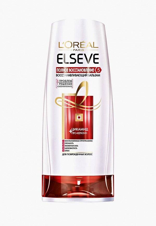 L'Oreal Paris Бальзам для волос - Elseve Полное Восстановление 5, для поврежденных волос, 400 мл - фото 1